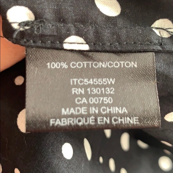 Ivanka Trump polka dot top - Picture 4 of 4